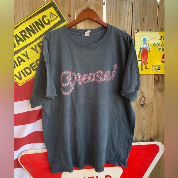 Vintage 1994 Grease John Travolta and Oliva Newton Live on Broadway T-shirt XL - Picture 1 of 6